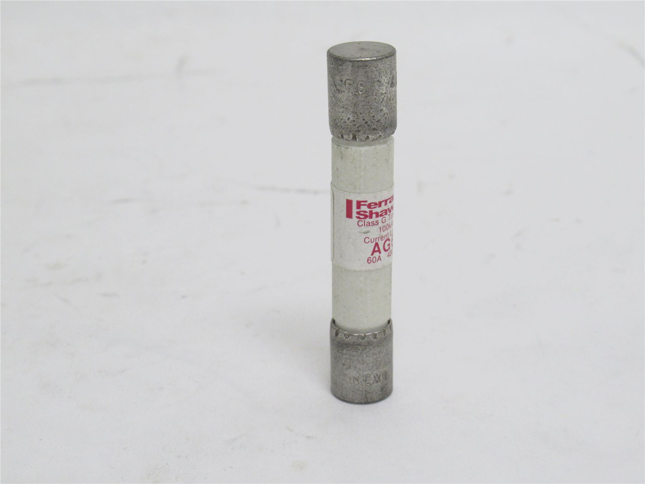 Ferraz-Shawmut AG60; Time Delay Fuse; 60A; 480VAC