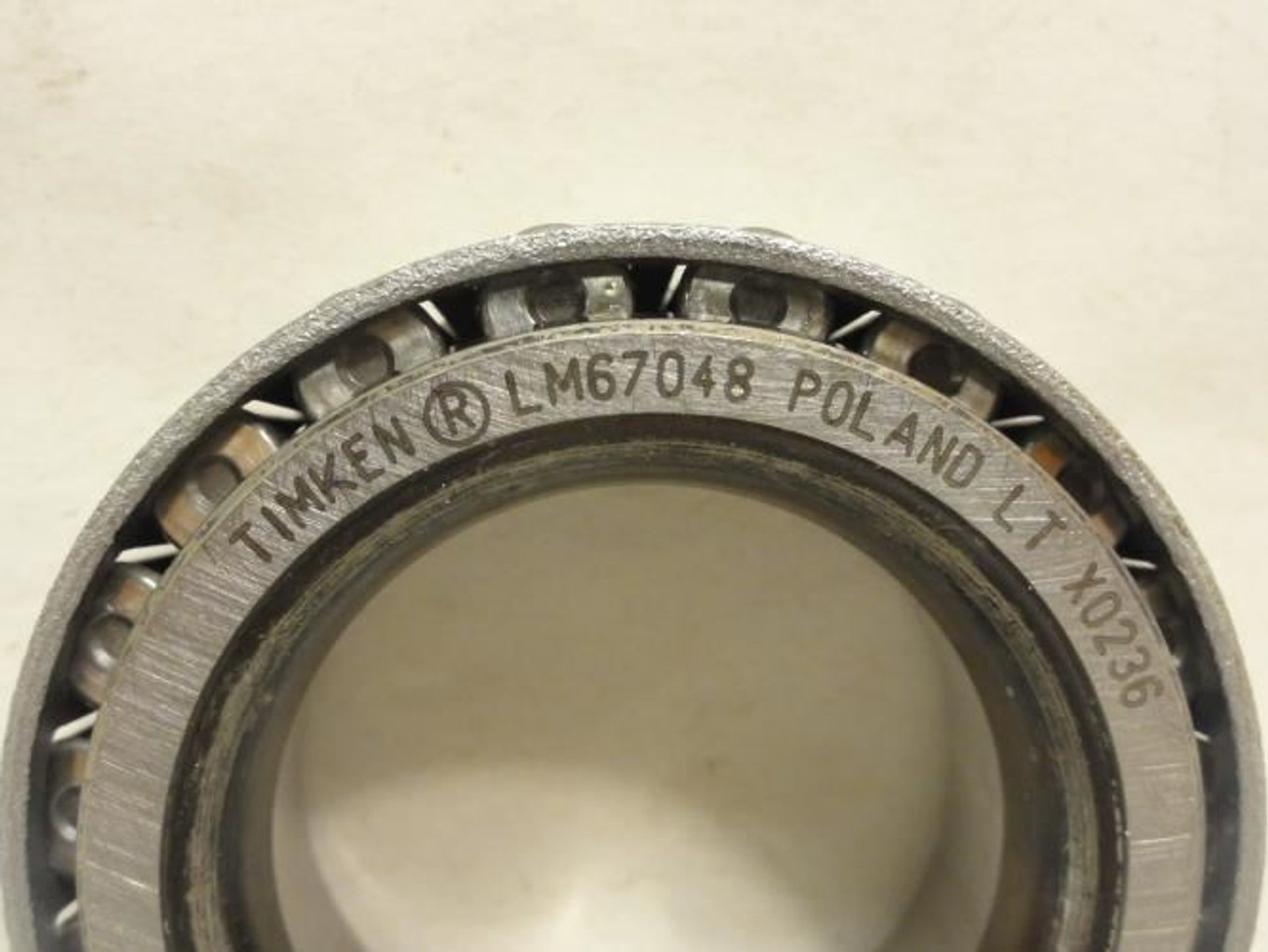 Timken LM67048; Tapered Roller Bearing Cone; 1-1/4"ID