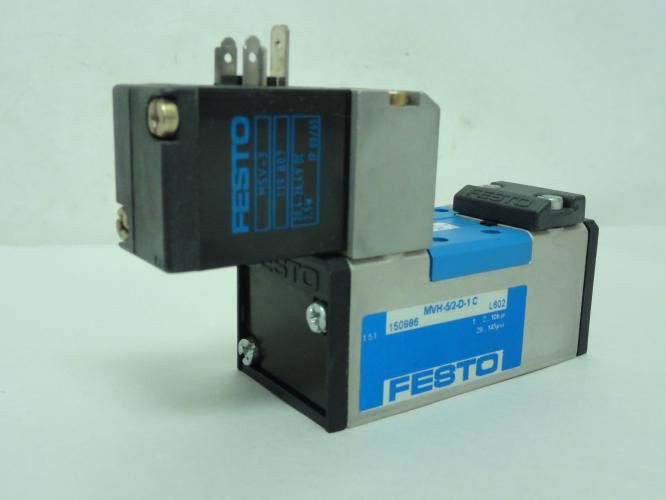 Festo 150986; Single Solenoid Valve; 20.4~26.4VDC; 2.5W