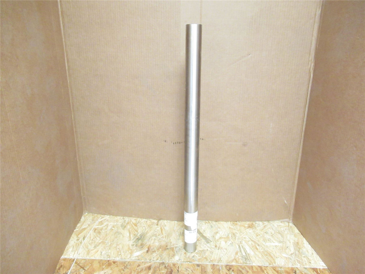 Marel 28227419; Crowned Idler Roller; SS; 30" Long