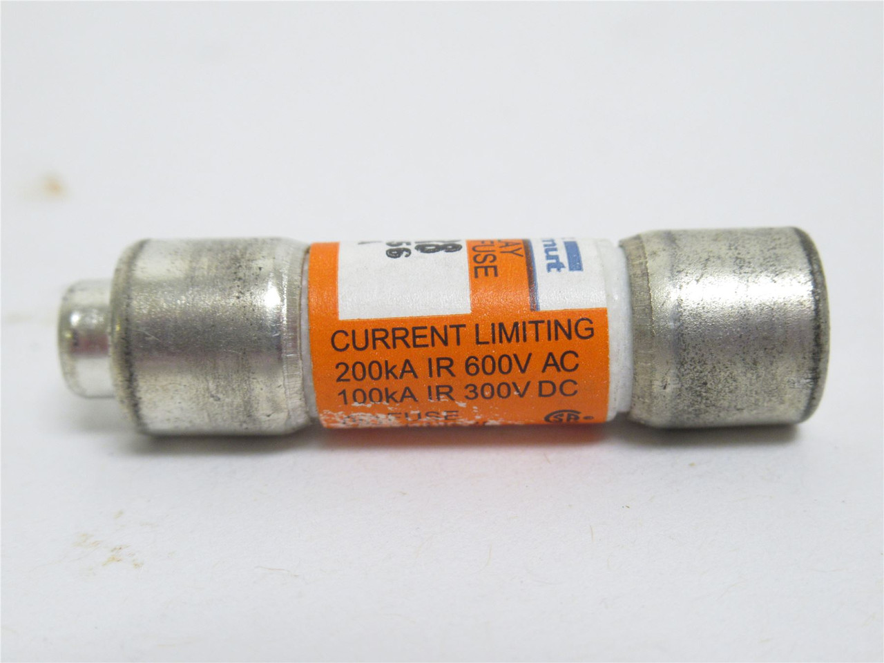 Ferraz ATDR8; Time Delay Fuse; 8A; 600VAC; 300VDC; Class CC