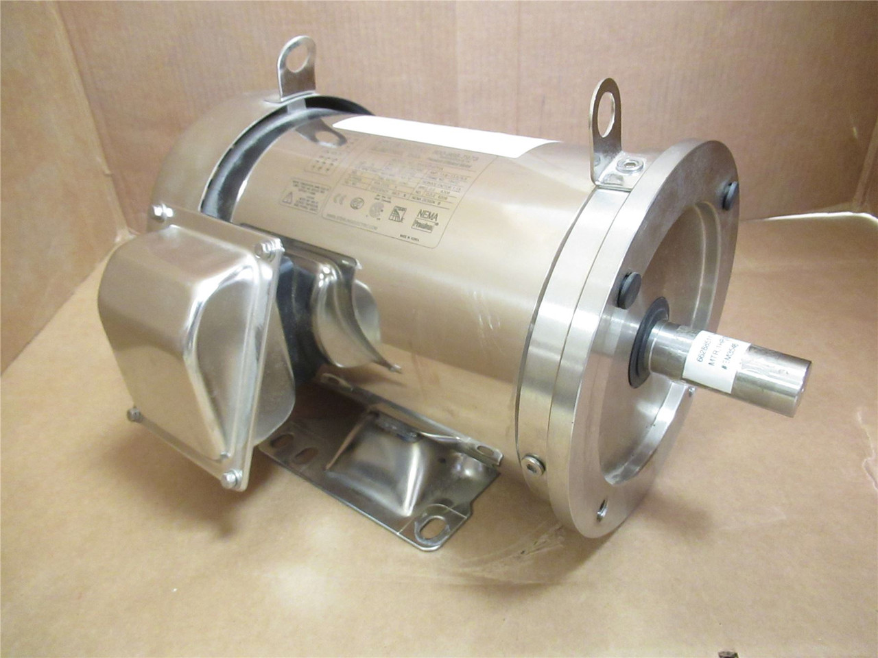 Sterling XHO054PHA; AC Motor SS; 5HP; 230/460V; 1760RPM; 3PH