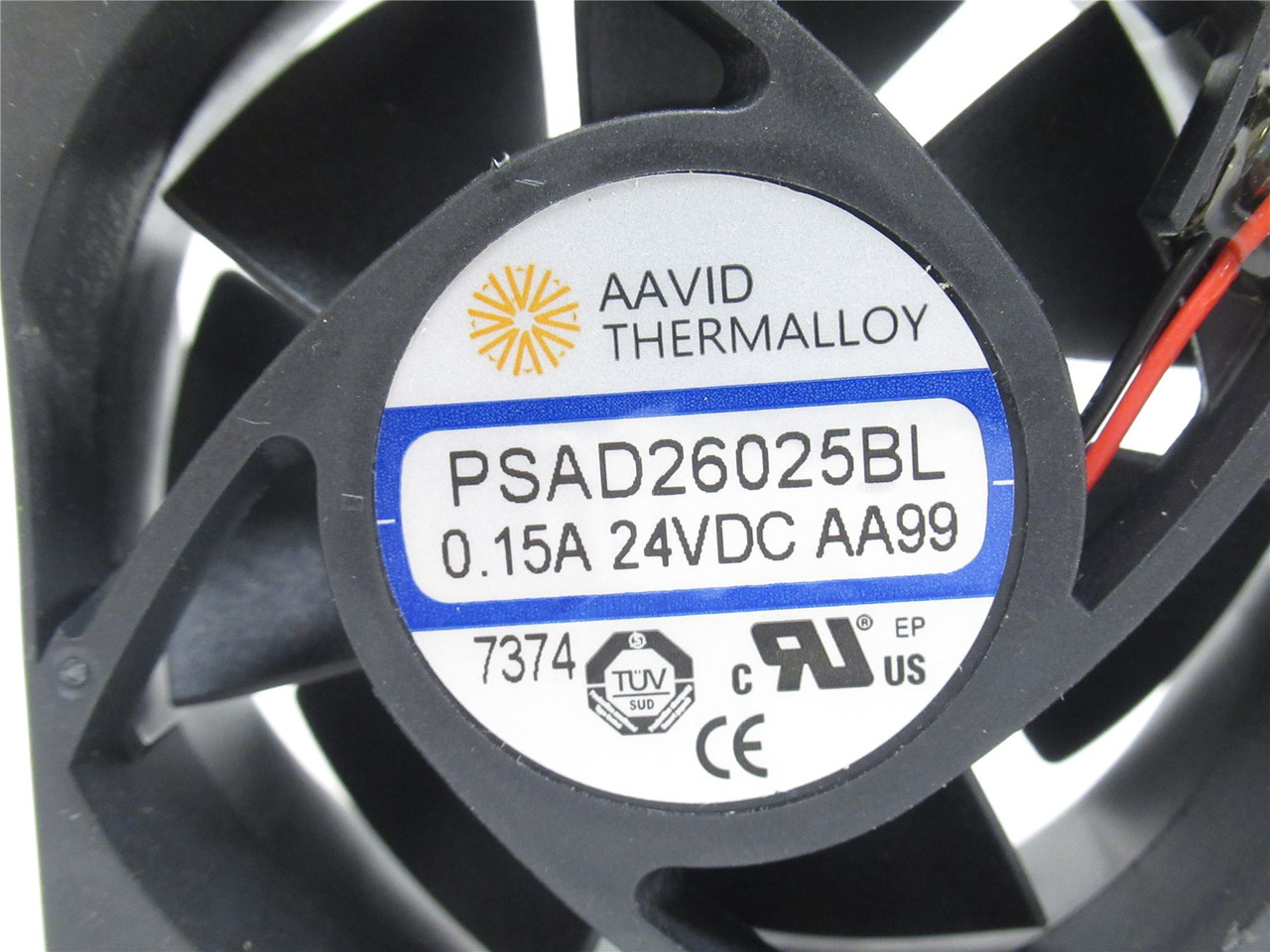 Aavid PSAD26025BL; Axial Fan; 60mm x 60mm x 25mm Wide; 24VDC Aavid PSAD26025BL; Axial Fan; 60mm x 60mm x 25mm Wide; 24VDC