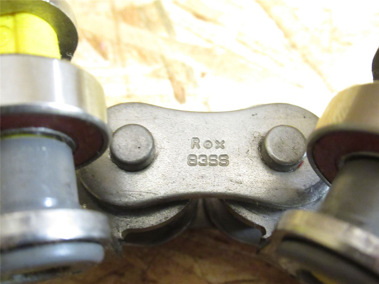 Rexnord BC83SSBIW/SS; Roller Chain 83 W/ SS Bearings; 10' Long