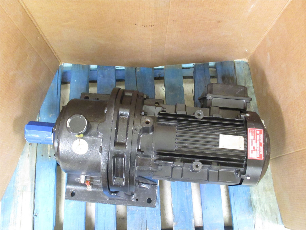 SM Cyclo CHHMS156180YBEP43; Gearmotor; 15HP; 43:1 Ratio 230/460VAC;