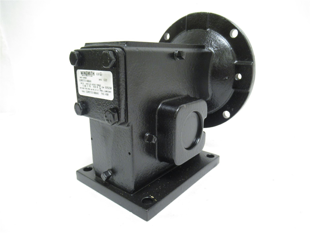 Winsmith E20MDTS31000A8; Gear Reducer; RA; 5:1 Ratio; 3.7HP