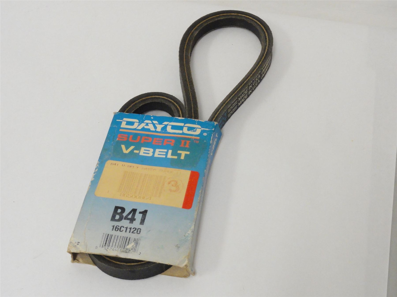 Dayco B41; V-Belt; 44" Outside Length; 21/32" Top Width