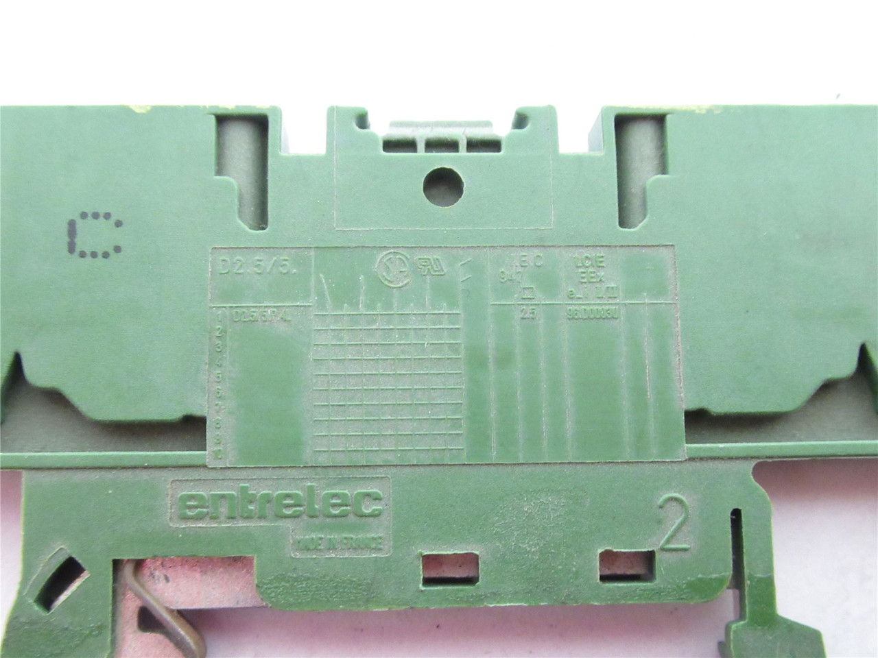 Entrelec 1SNA290029R0700; D2.5/5.P.2L; Terminal Block; LOT-2