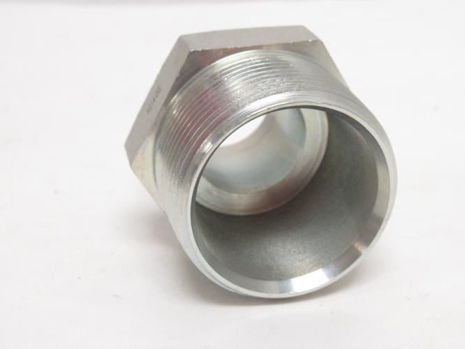 Brennan 2404-20-20, Straight Adapter 1-1/4 JIC x 1-1/4 NPT