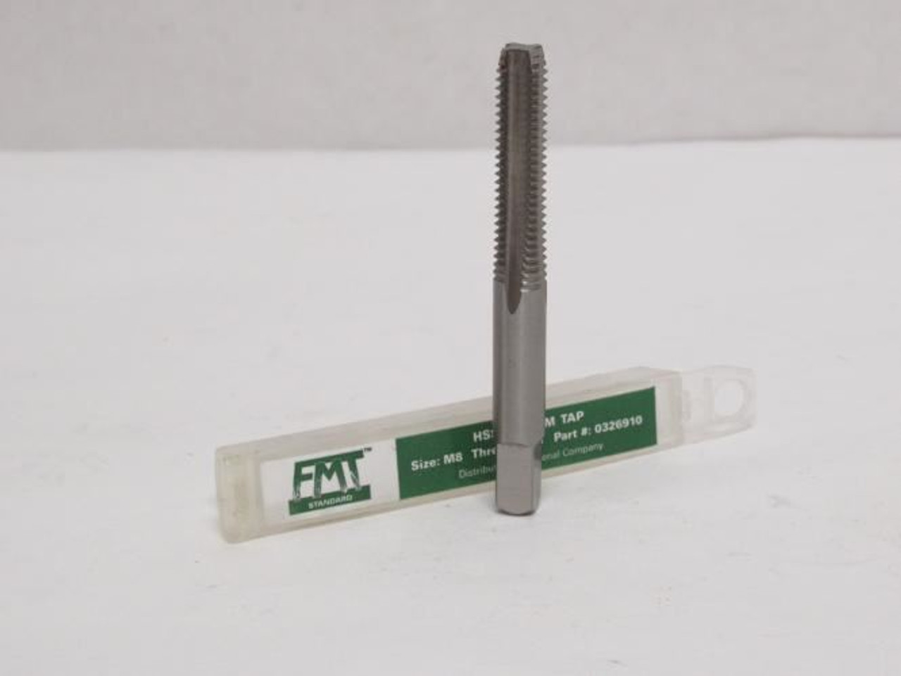 FMT 326910, Bottoming Tap M8-1.25 HSS 4 Threads