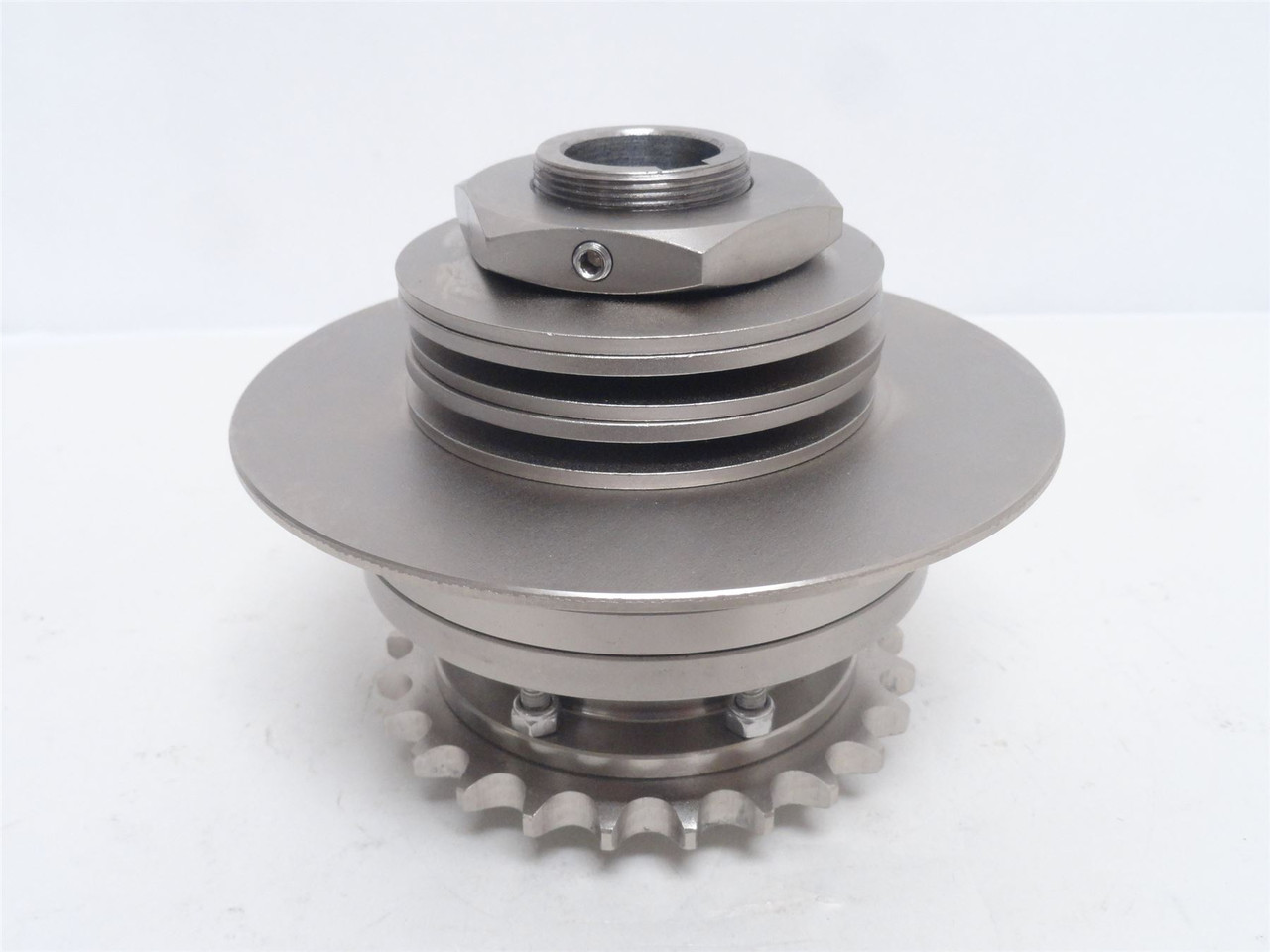 Marel 4095371; Gizzard Processing Overload Coupler; SS; 1"ID