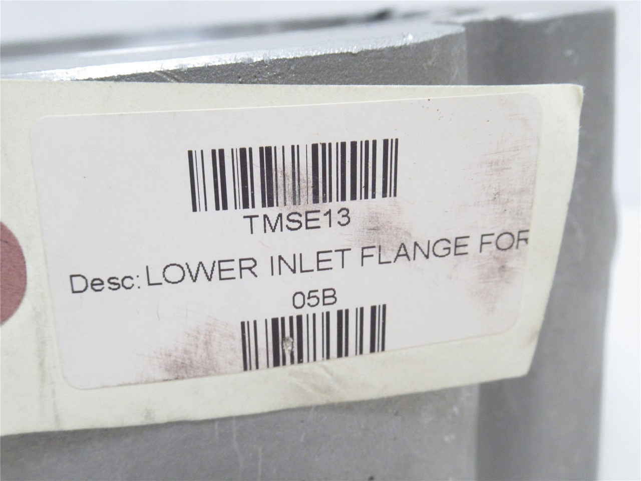 Total Maintenance TMSE13; Lower Inlet Flange For TMSRV630