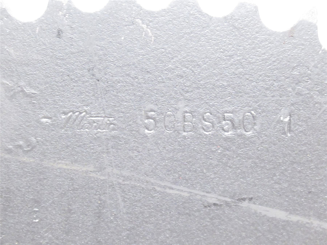 Martin 50BS50-1; Steel Sprocket #50; 50T 1"ID