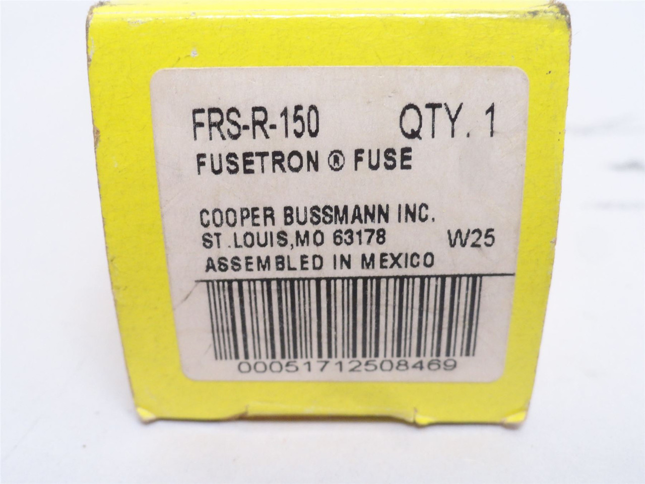 Bussmann FRS-R-150; Time Delay Fuse; 150 Amp; 600VAC/300VDC
