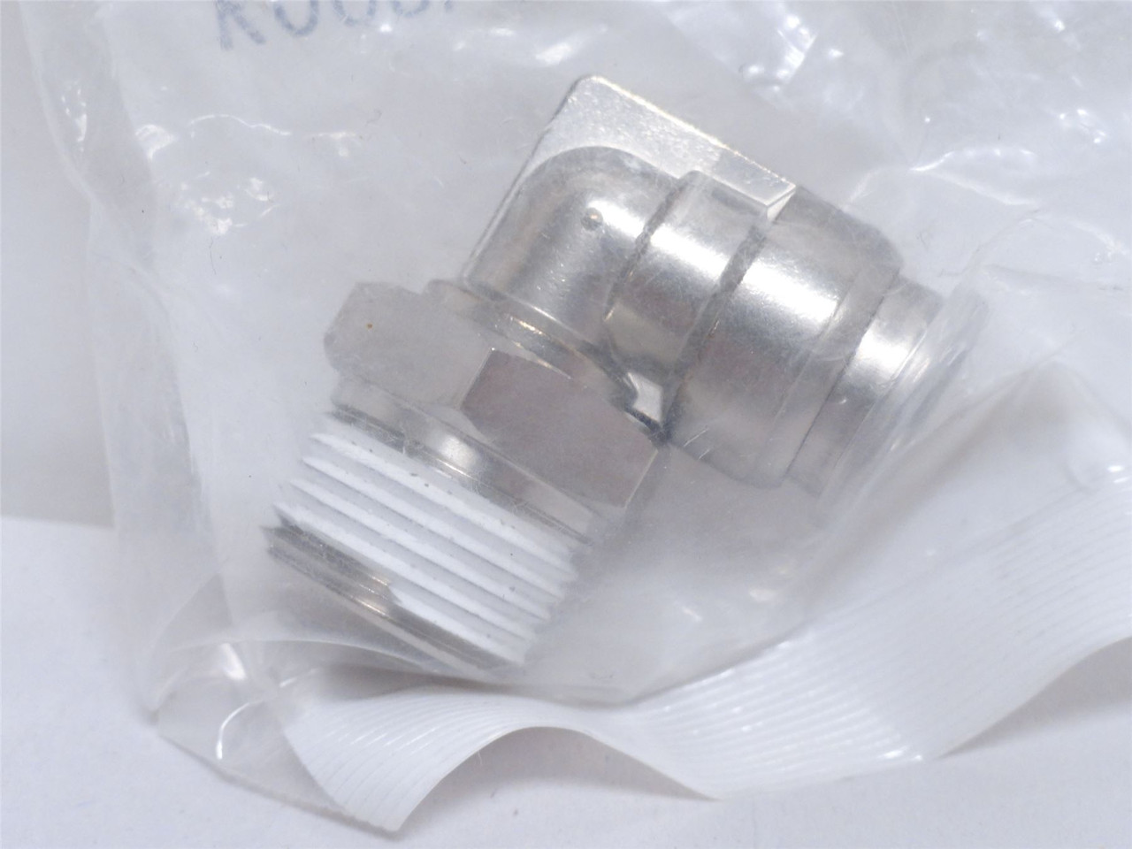 SMC KQG2L11-N03S; Tube Elbow; SS; 90Deg; 3/8PTC x 3/8NPT