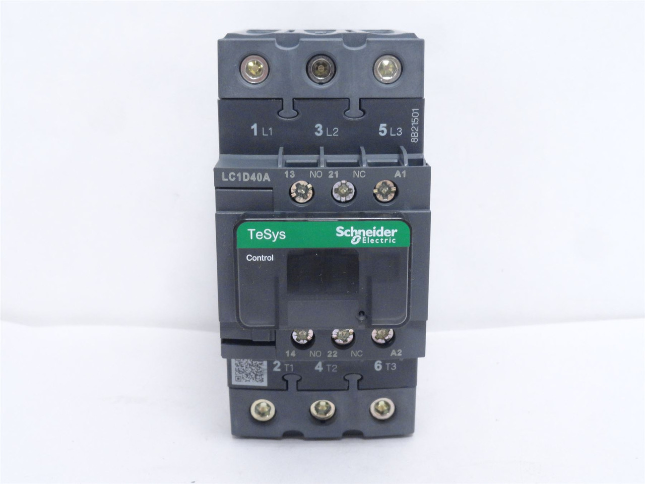 Schneider LC1D40AG7; Contactor; 60A; 3P; 600VAC; Coil: 120VAC