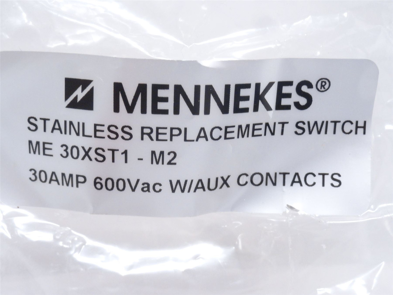 Mennekes ME 30XST1-M2; Motor Disconnect Switch; 30A; On/Off