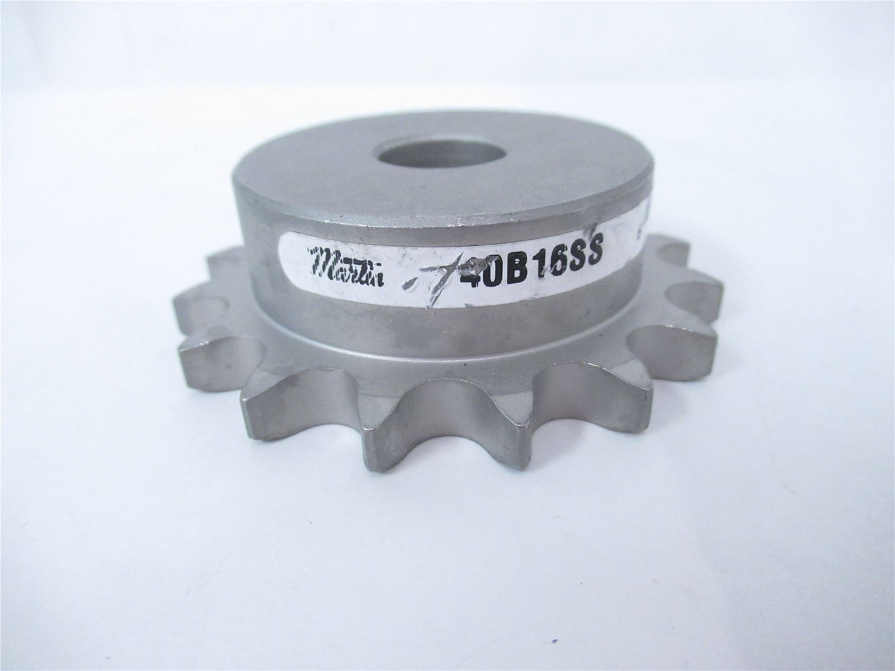 Martin 40B16SS-5/8; SS Sprocket #40 16Teeth .625" ID