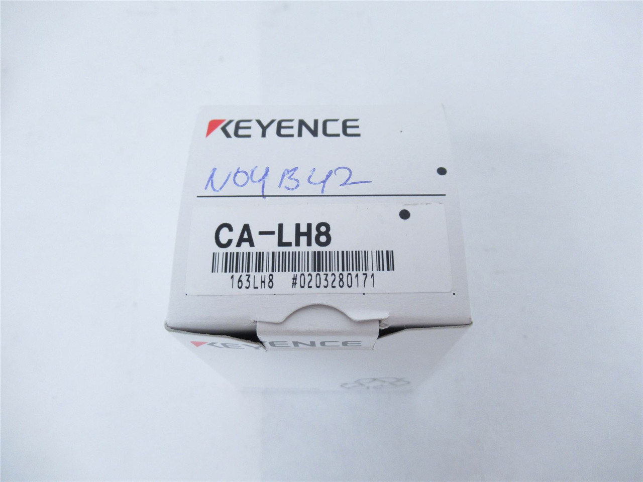 Keyence CA-LH8; Camera Lens Low Distortion 8mm Focal Point