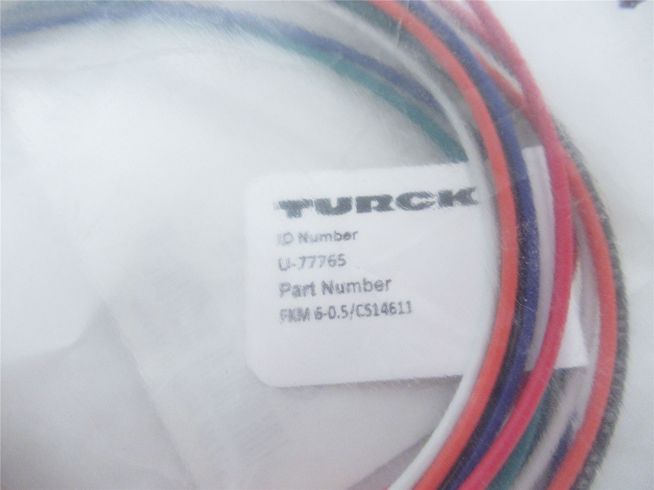 Turck FKM 6-0.5/CS14611; Cable FemaleReceptacle2A 60VAC/75VDC