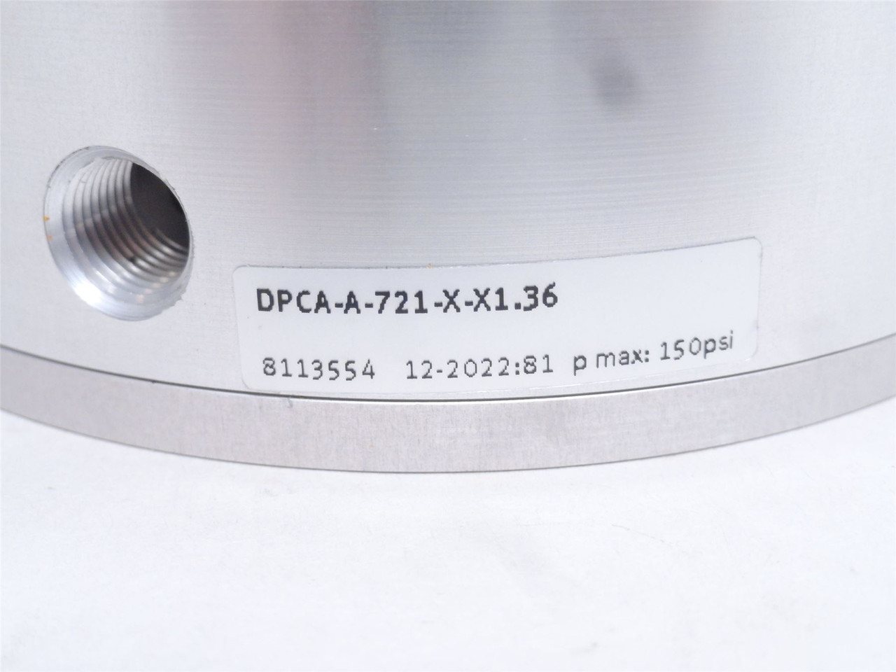 Festo DPCA-A-721-X-X1.36; Pancake Cylinder 8113554; 125PSI Festo DPCA-A-721-X-X1.36; Pancake Cylinder 8113554; 125PSI