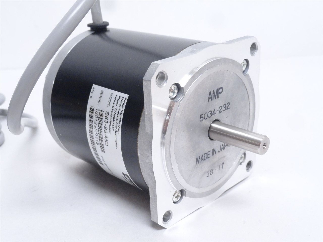 Parker S83-93-MO; Stepper Motor Assembly; Cabled