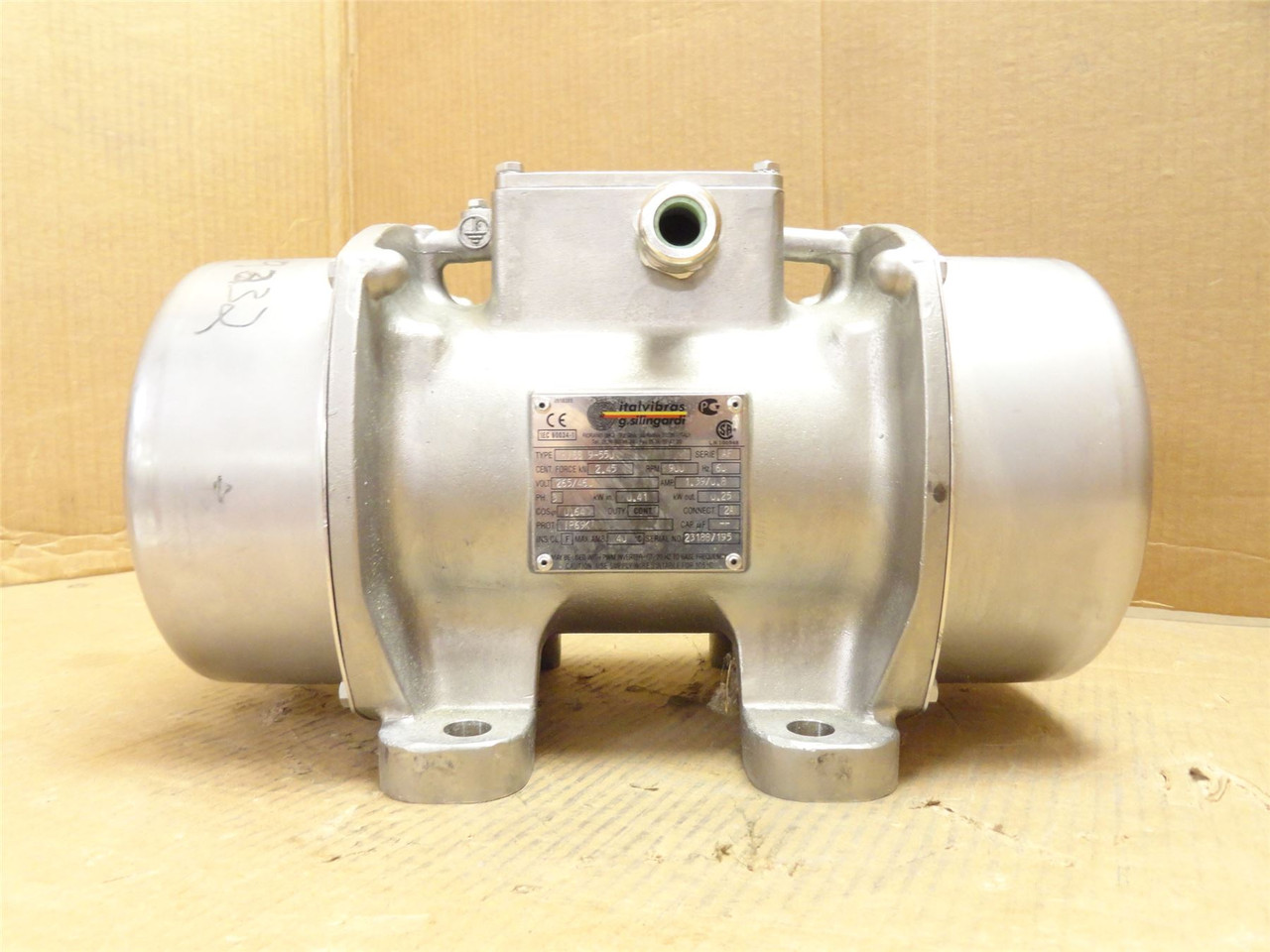 Italvibras MVSS 9-55U; Conveyor Vibrator; 0.41kW; 265/460VAC