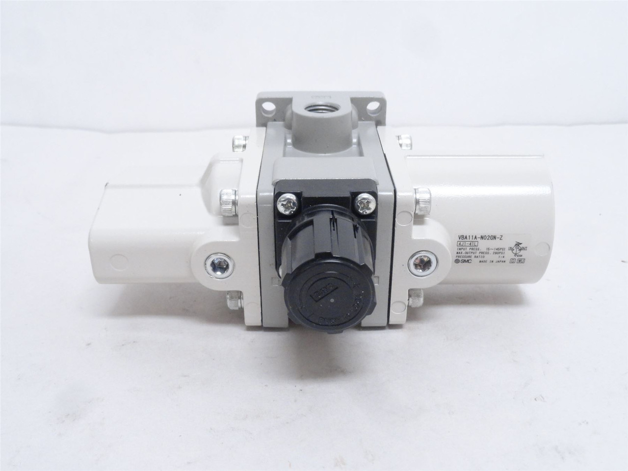 SMC VBA11A-NO2GN-Z; Booster Regulator; 1/4NPT; 15-145PSI