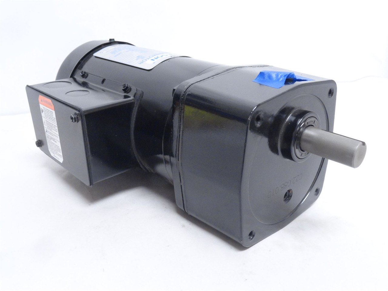 Leeson C42T17FZ16B; AC Gear Motor 10:1 Ratio; 1/3HP 230/460V