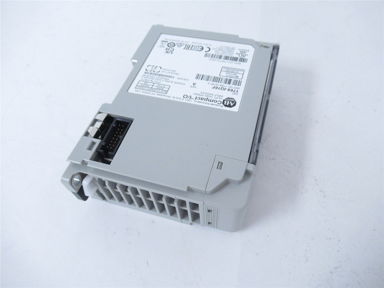 Allen-Bradley 1769-IQ16F; Module 16 Pt DC Sink/source 24VDC