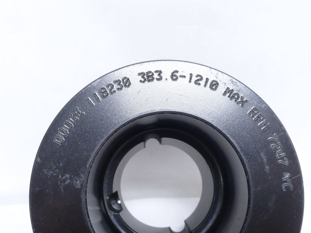 Dodge 3B3.6-1210; Bushed V-Belt Pulley 118230 3Gr; Size: A; B