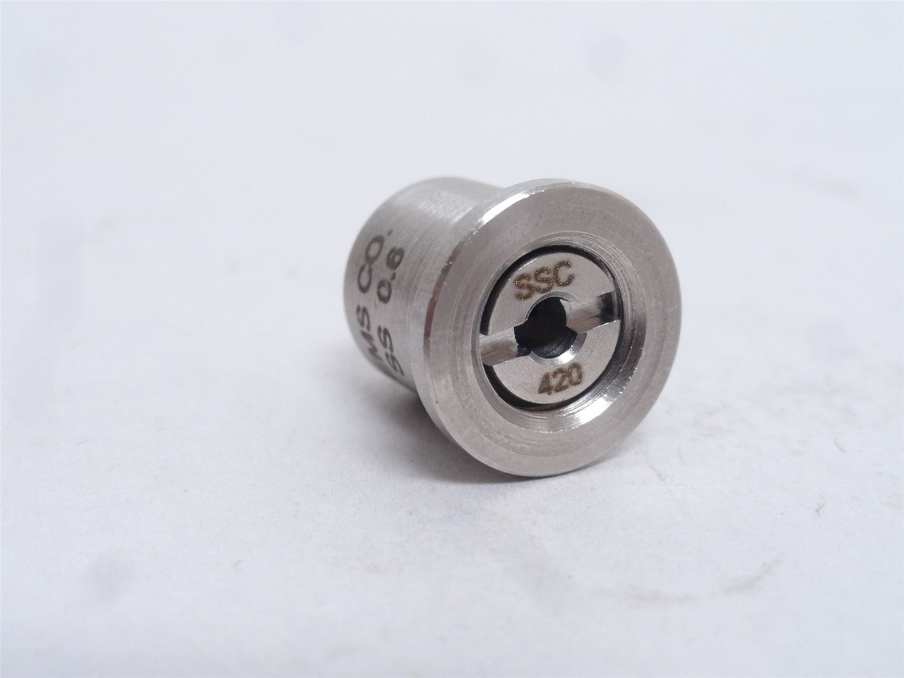 Spraying Systems TG-SS0.6; Spray Tip Nozzle; SS; 20-150PSI