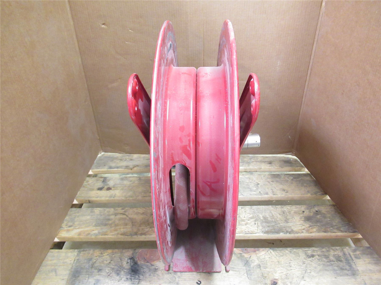 Reelcraft 83050 OLP; Heavy Duty Dual Pedestal Hose Reel