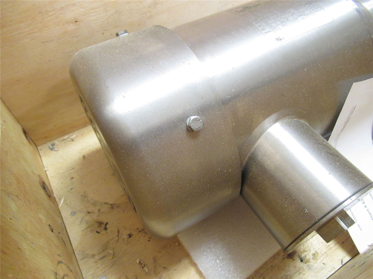 Sanifan SF2F10N04B1G; Gear Motor 9:1 Ratio; 3HP SS 230-460VAC
