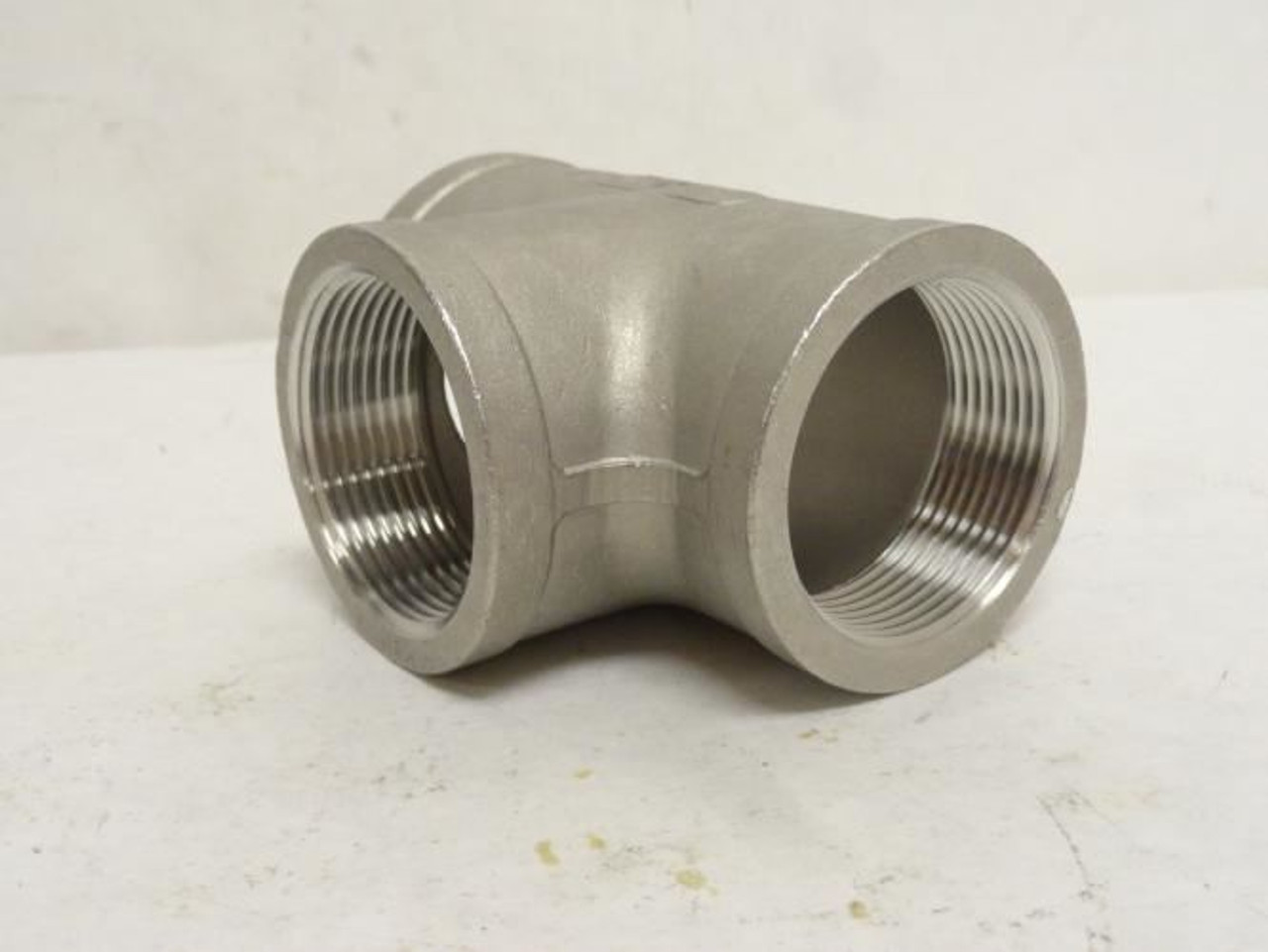 Industry-Std 6JK37; Pipe Tee; SS-316; 1-1/2 FNPT; Class: 150