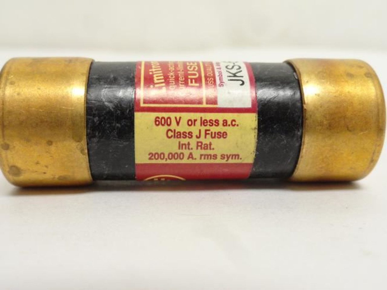 Bussmann JKS-60; Fast Acting Fuse; 60A; 600VAC; Non-Indicating