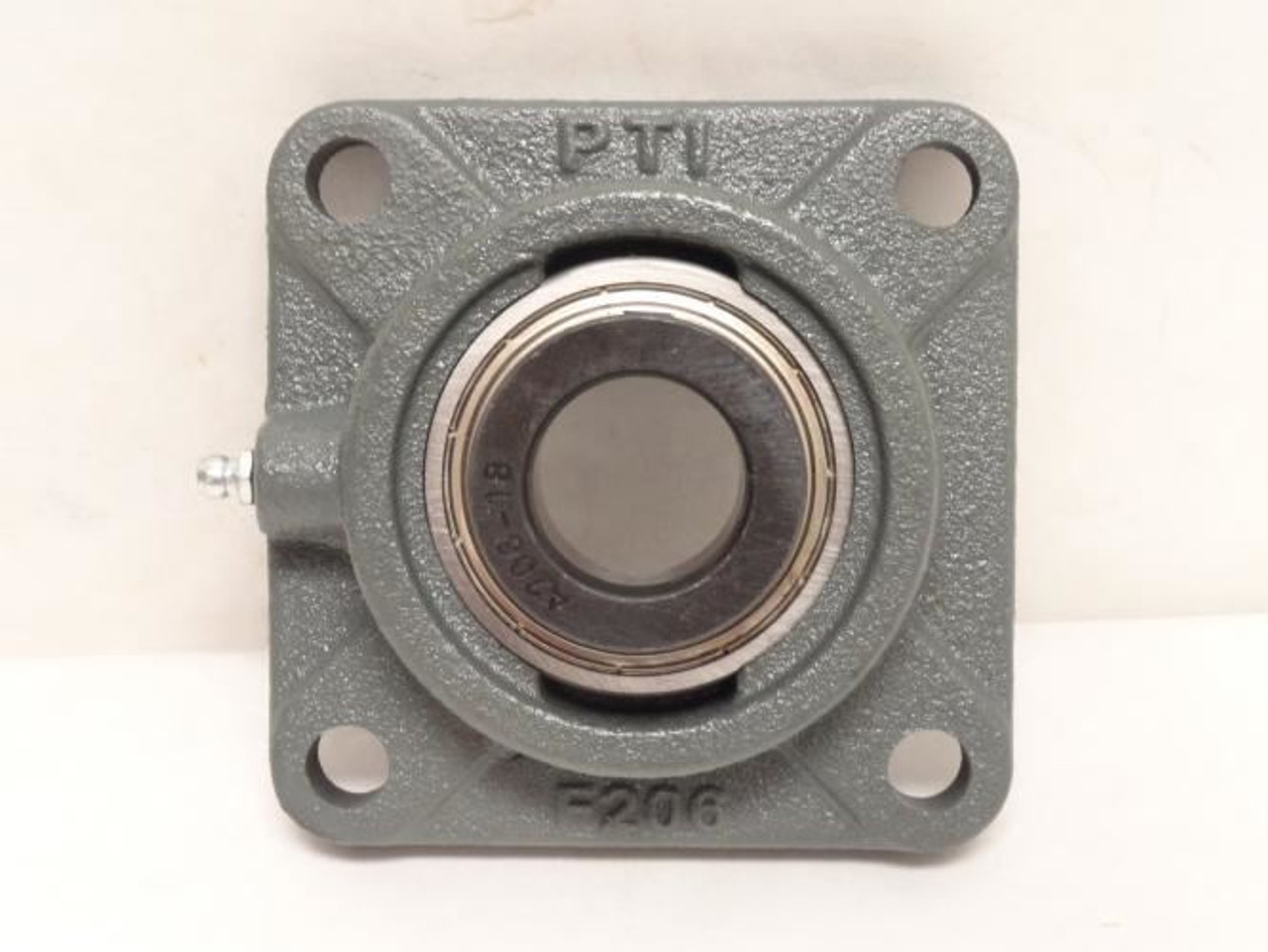 PTI SAF206-18; Flange Bearing; 1-1/8"ID; 4-Bolt Mount