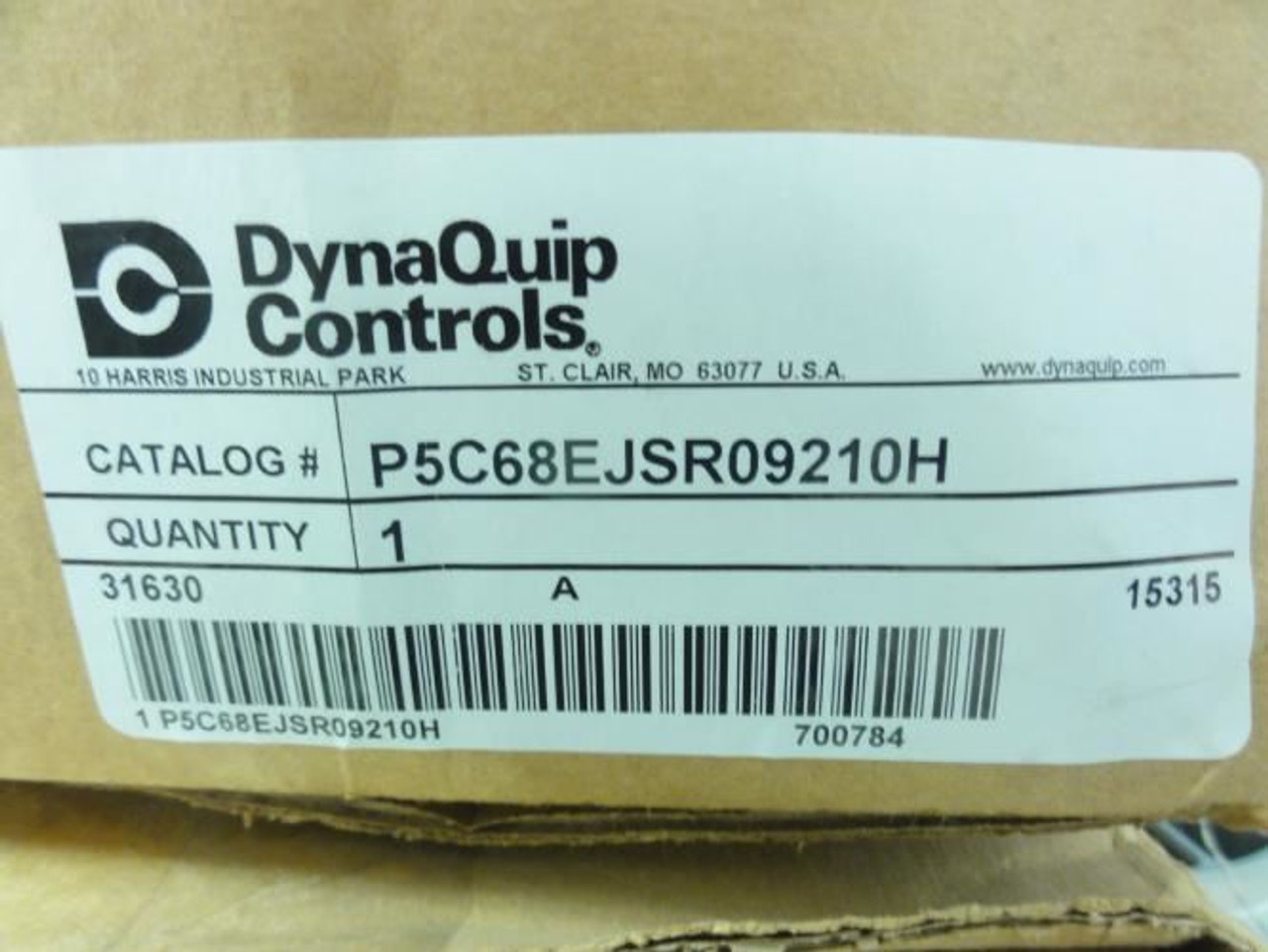 Dynaquip P5C68EJSR09210H; Ball Valve; 2" NPT; 1005/451 In Lbs