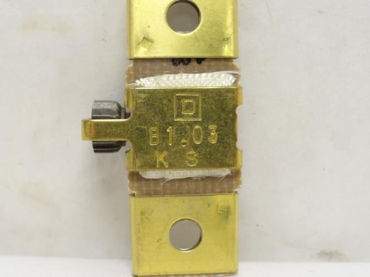 Square D B1.03; Overload Relay Element Series: B