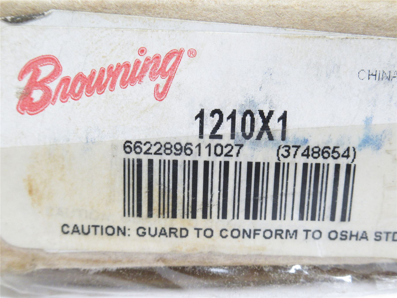 Browning 1210X1; Taper Bore Bushing; 1"ID