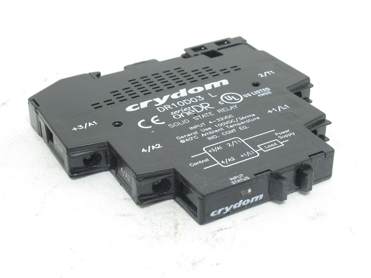 Crydom DR10D03; Solid State Relay; 4-32VDC In; 2-60VDC Out