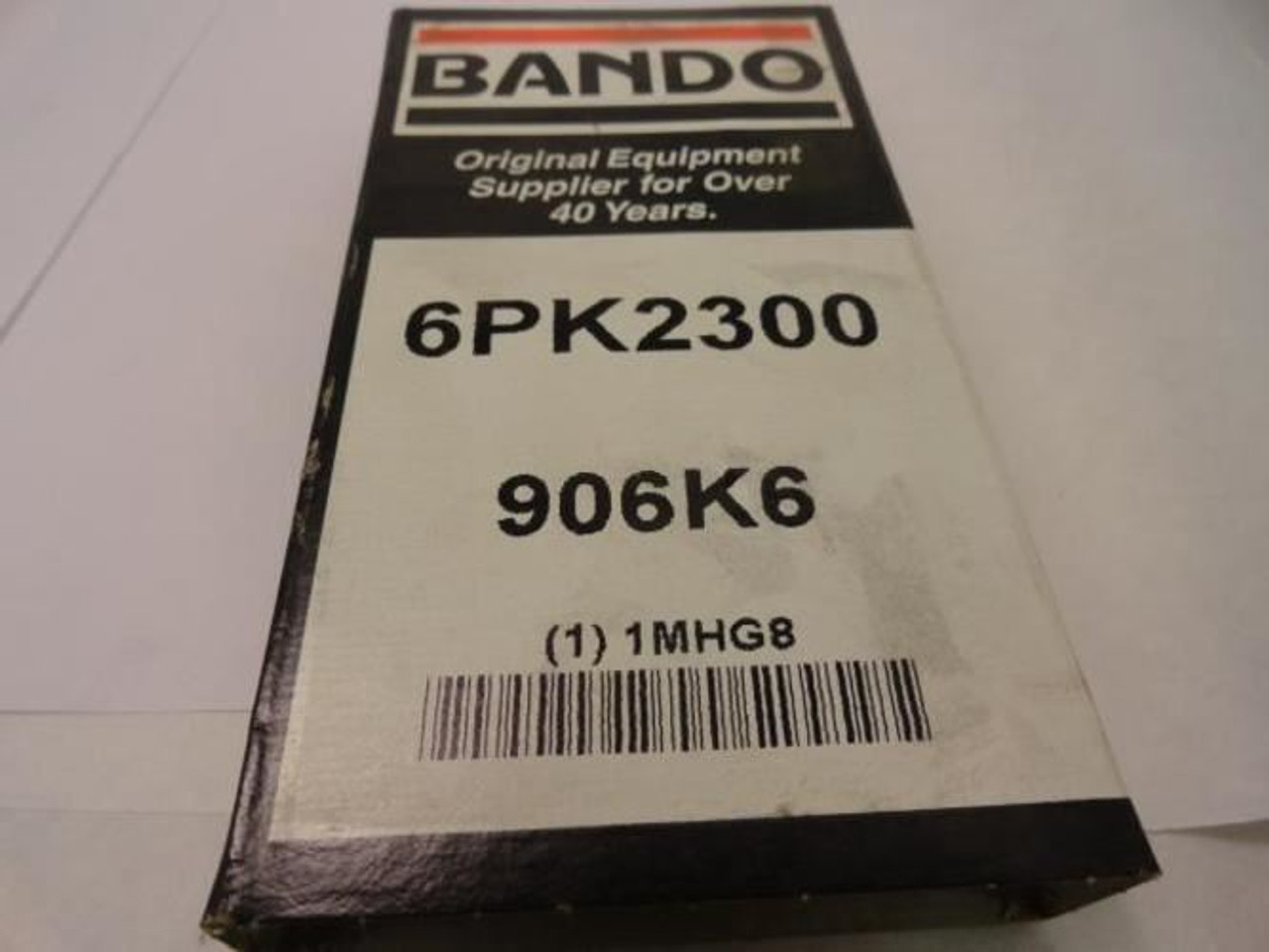 Bando 6PK2300; Serpentine Belt; Industry Number 906K6