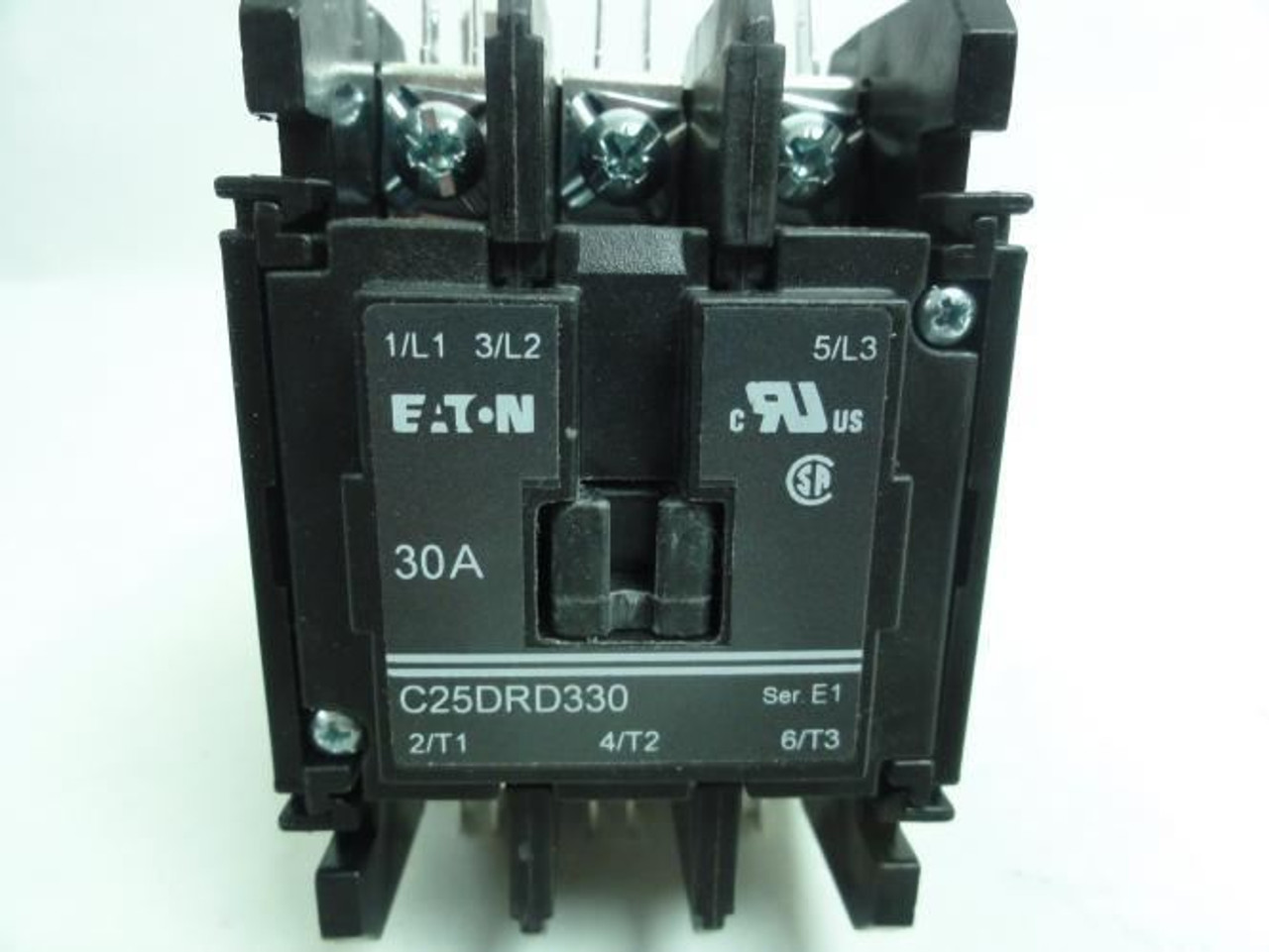 Eaton C25DRD330B; Contactor 30A; 600V; 3P; Coil: 240VAC