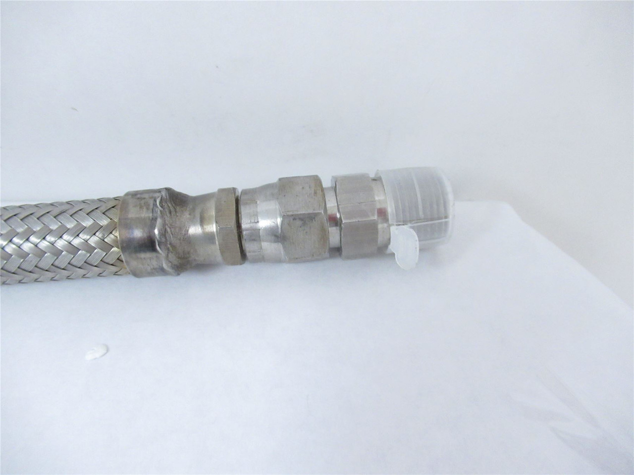 MFG J1C-08; Hydraulic Flex Hose 24" 45Degree