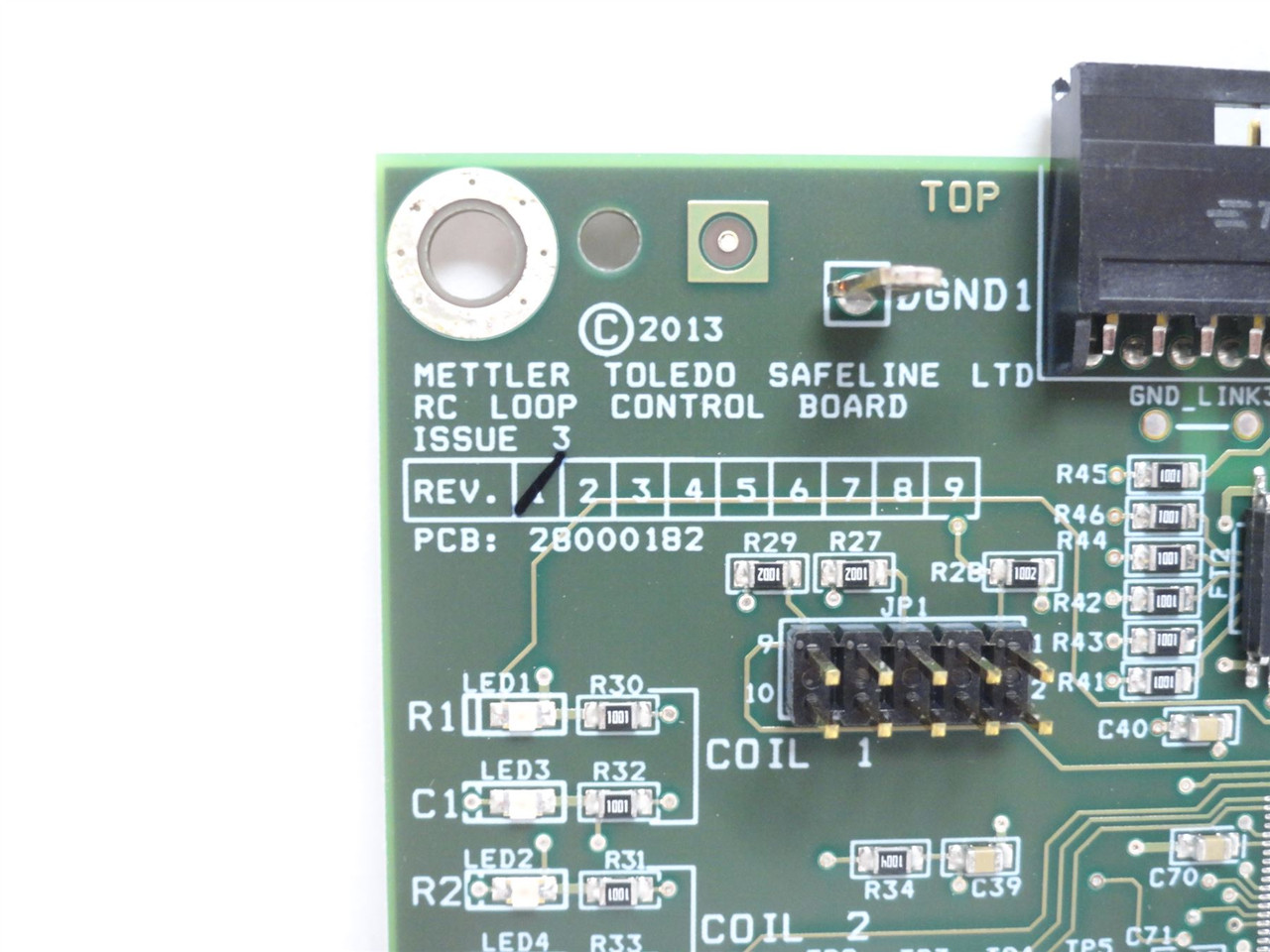 Mettler-Toledo 28000183; V48 RC Loop Control Board