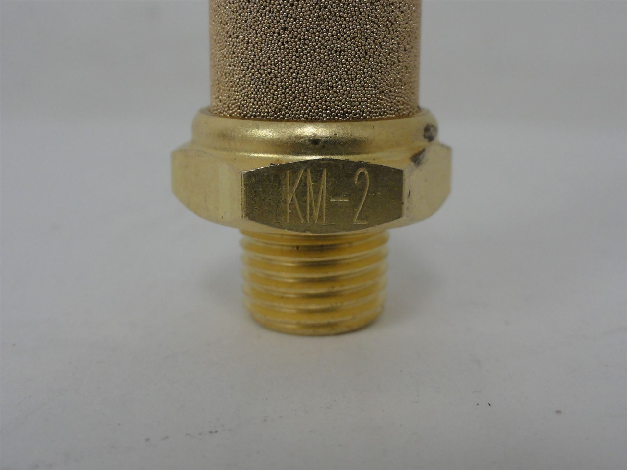 Koganei HKM-2; Brass Muffler; 1/4" NPT; 0-131 PSI