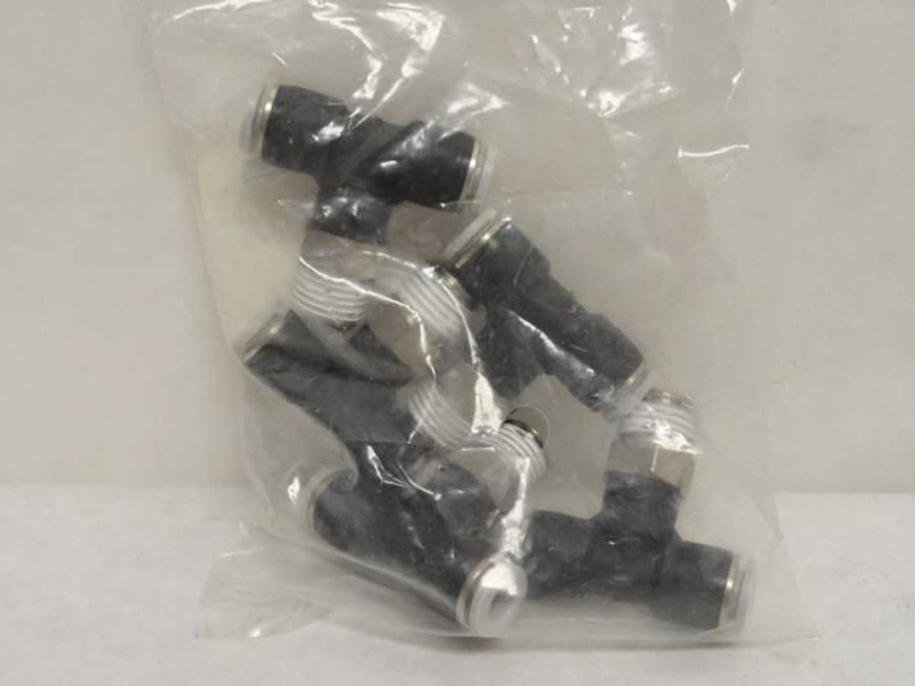 Festo QST-H-1/4-1/4-U-M; Bag-5 T-Fitting 533257; 1/4"PTCx1/4NPT