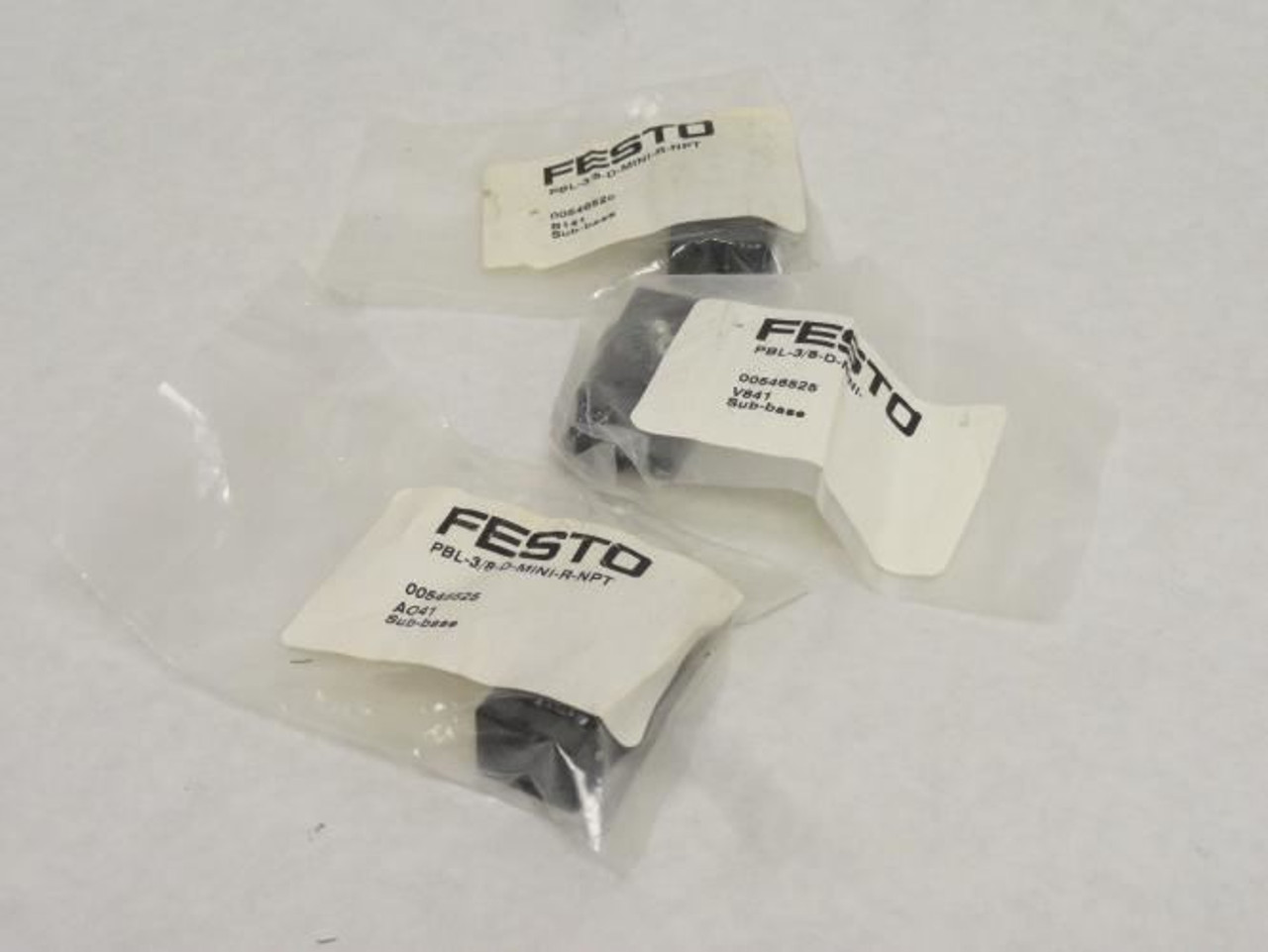 Festo PBL-3/8-D-MINI-R-NPT; Lot-3; Subbases; G3/8 Port