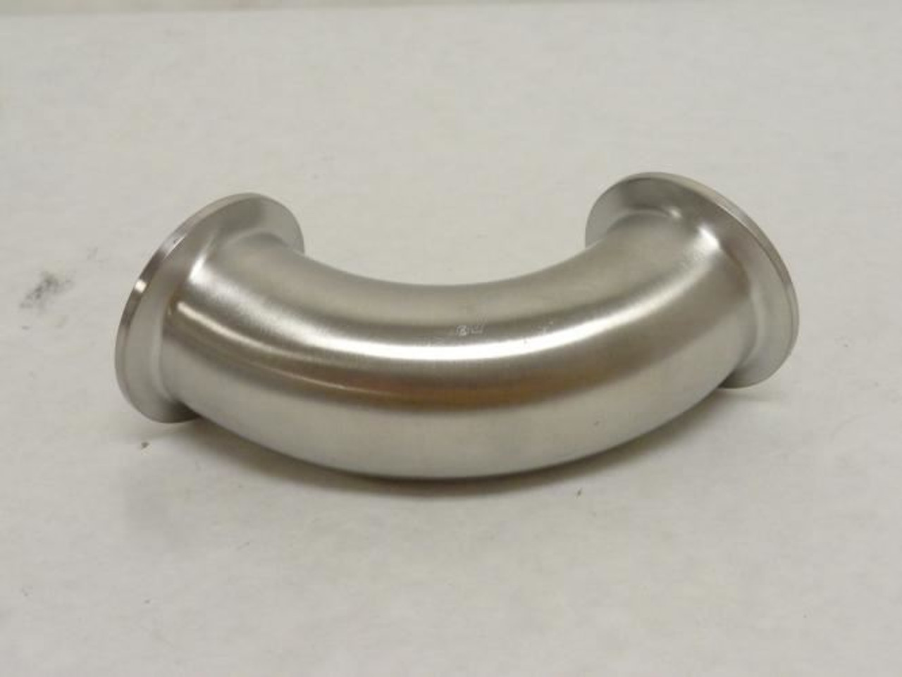 Industry-Std 11D013; Sanitary Elbow 90Deg; SS-304; 1-1/2" Clamp
