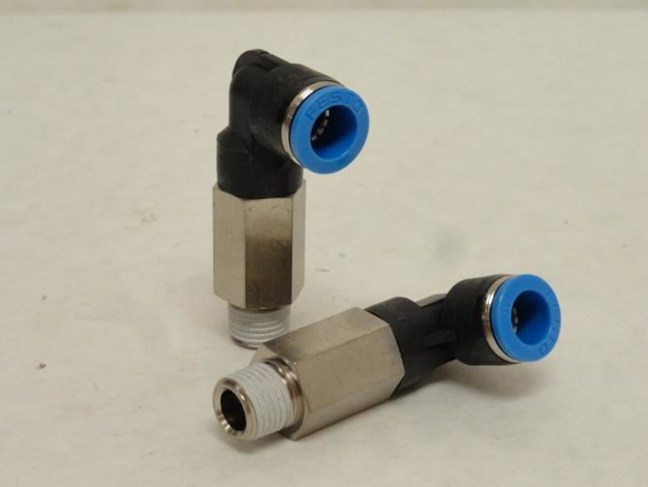 Festo QSLL-1/4-10; Lot-2 Long L-Fitting 153082; 10mm x R1/4